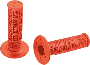 MOOSE OFFROAD HARD-PARTS MX STEALTH GRIPS ORANGE