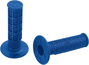 MOOSE OFFROAD HARD-PARTS MX STEALTH GRIPS BLUE