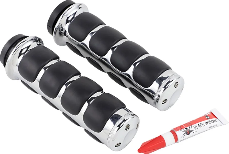 Kuryakyn GRIPS ISO - HD 08-UP - CHROME