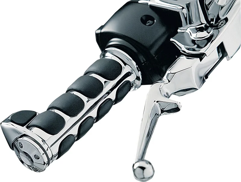 Kuryakyn GRIPS PREMIUM ISO W/THROTTLE B