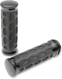 Drag Specialties GRIPS HOTOP BLK/RUB