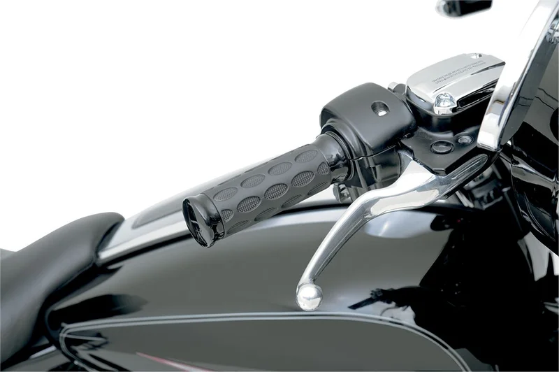 Drag Specialties GRIPS HOTOP BLK/RUB