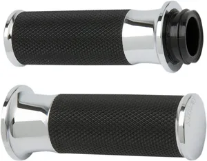 Arlen Ness GRIPS - SMOOTH - TBW - CHROME
