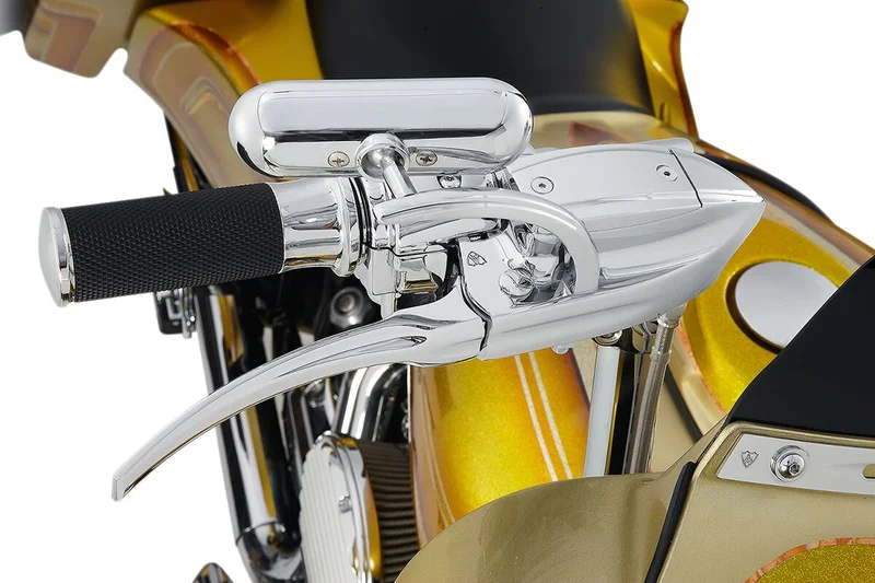 Arlen Ness GRIPS - SMOOTH - TBW - CHROME