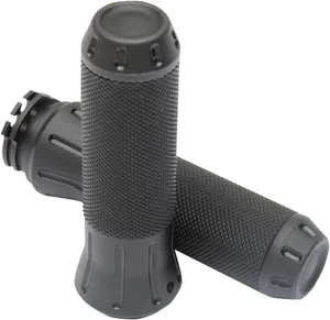 Drag Specialties GRIPS CUSTOM BLK PEEN