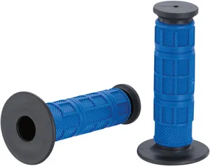 MOOSE OFFROAD HARD-PARTS QUALIFIER™ FULL WAFFLE GRIPS BLUE/BLACK