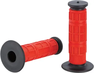 MOOSE OFFROAD HARD-PARTS QUALIFIER™ FULL WAFFLE GRIPS RED/BLACK