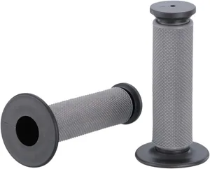 MOOSE OFFROAD HARD-PARTS QUALIFIER™ FULL DIAMOND GRIPS GRAY/BLACK