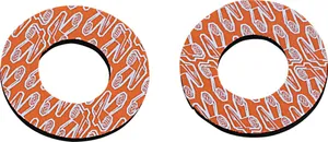 RENTHAL GRIP DONUTZ WHT/ORG