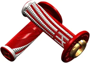 ODI EMIG PRO V2 LOCK-ON SOFT GRIP RED/WHITE