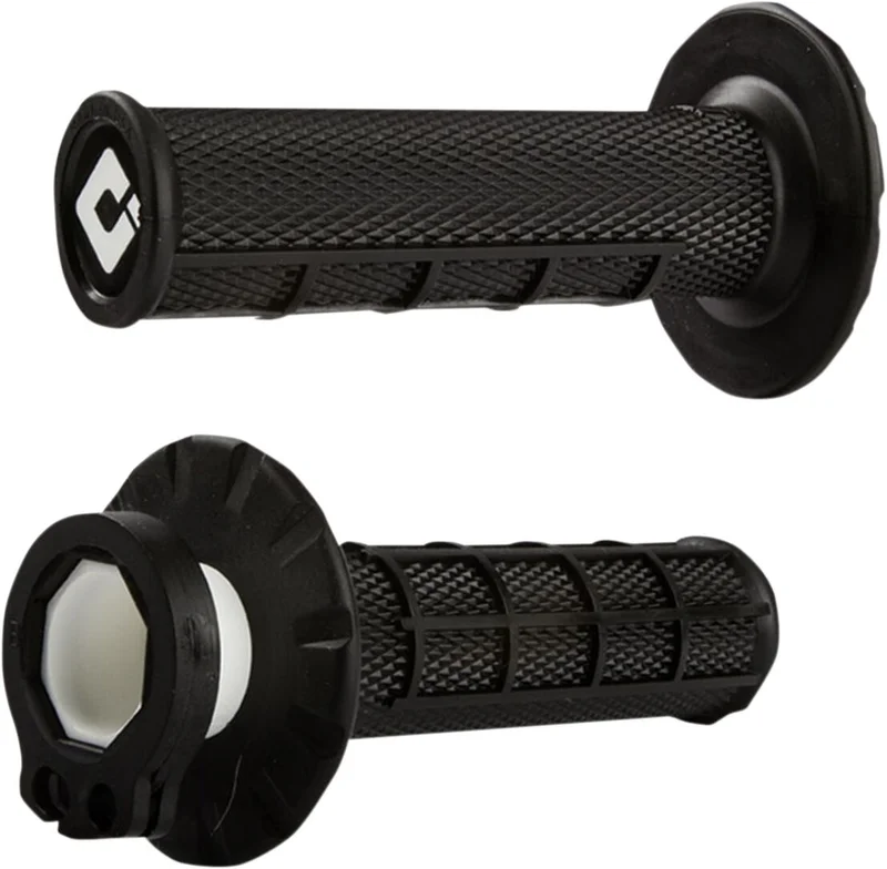 ODI MX V2 LOCK-ON HALF-WAFFLE GRIP BLACK