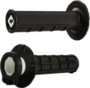 ODI MX V2 LOCK-ON HALF-WAFFLE GRIP BLACK