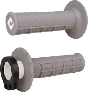 ODI MX V2 LOCK-ON HALF-WAFFLE PRO SOFT GRIP GRAY