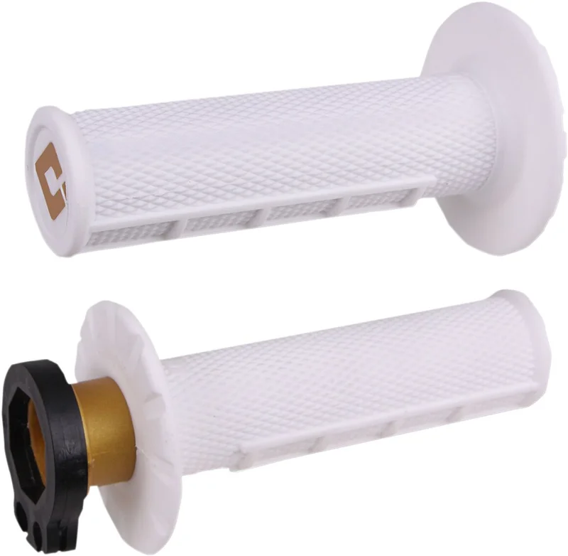 ODI MX V2 LOCK-ON HALF-WAFFLE PRO SOFT GRIP WHITE