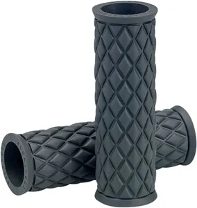 Biltwell Alumicore Grips<br><ul><li>Technically manufactured with a forged and CNC lathe-turned 6061-T6 aluminum tubing</li><li>Grips comprised of Thermoplastic Velcanizate (TPZ) rubber sleeve and installed over the tube's knurled surface for traction and comfort</li><li>Internal gear interface inside the AlumiCore grip for TBW is forged into the grip's aluminum sleeve, so it will never break or disengage from the TBW module's gear interface</li></ul>