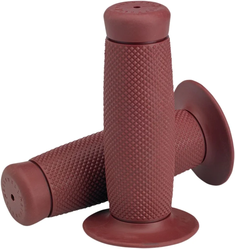 Biltwell 1" TPV grips Renegade oxblood