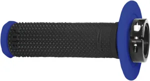 PRO GRIP 708 OFFROAD SINGLE DENSITY LOCK ON GRIPS BLUE/BLACK