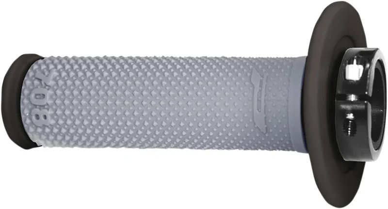 PRO GRIP 708 OFFROAD SINGLE DENSITY LOCK ON GRIPS BLACK/GRAY