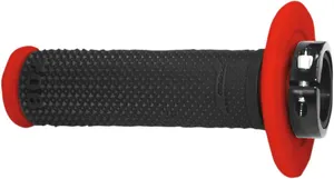 PRO GRIP 708 OFFROAD SINGLE DENSITY LOCK ON GRIPS RED/BLACK