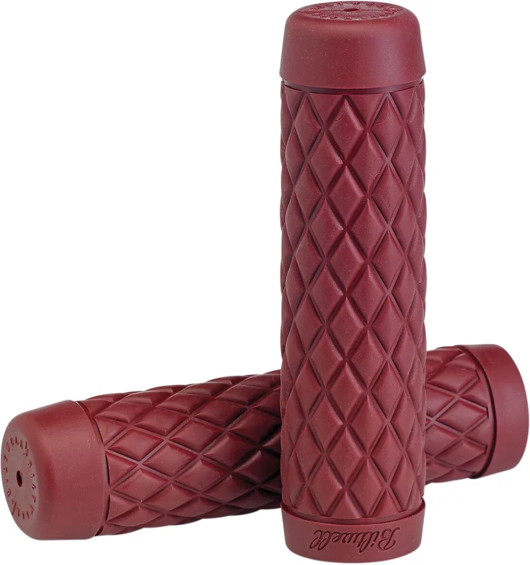 Biltwell 7/8" TPV grips Torker oxblood