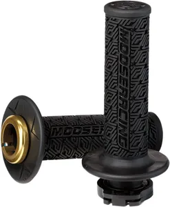 MOOSE OFFROAD HARD-PARTS GRIP LOCK-ON MOOSE BK/GD