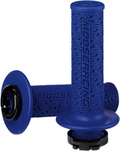 MOOSE OFFROAD HARD-PARTS GRIP LOCK-ON MOOSE BU/BK
