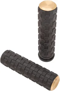Arlen Ness GRIPS - AIRTRAX - TBW - BRASS
