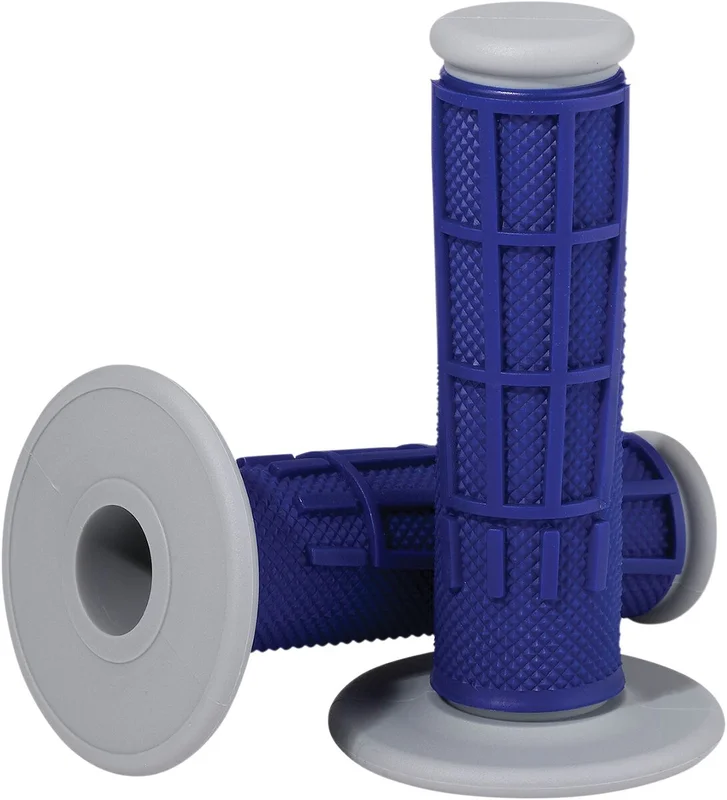 Moose Offroad Blue Half Waffle Compound Grips