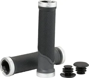MOOSE OFFROAD HARD-PARTS MTB GRIP MSE LOCK BK/GY