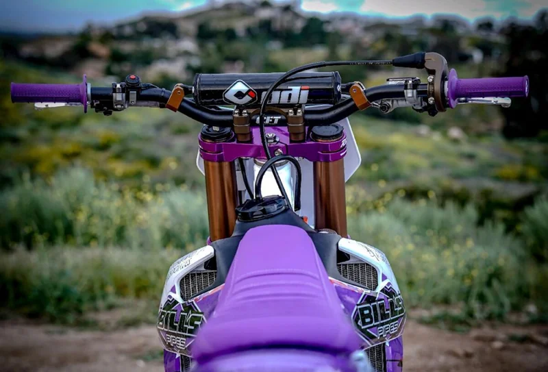 ODI GRIP 1/2 WAFFLE MX PURPLE