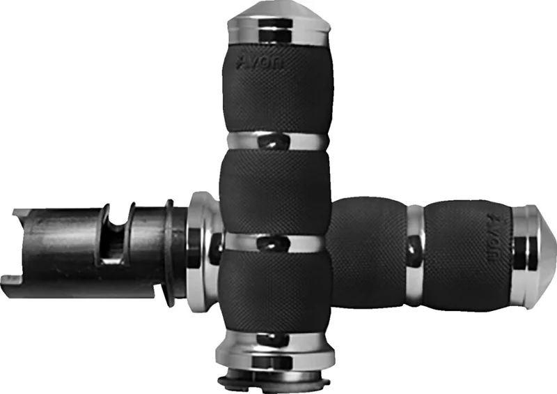 Avon Grips Grip set, Air Cushioned. Chrome