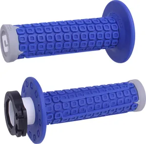 ODI Nomad Lock-On Grips - Off-Road - Blue/Gray/Gray