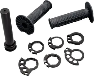 NEKEN THROTTLE TUBE AND GRIPS BLACK