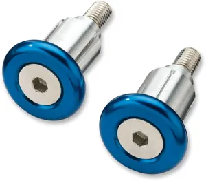 MOOSE OFFROAD HARD-PARTS BAR END BLUE