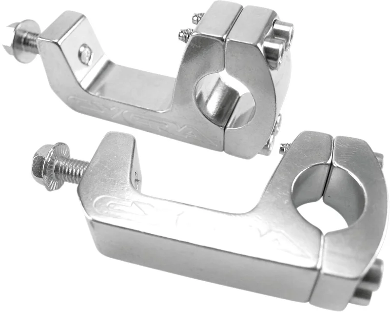 CYCRA PROBEND U-CLAMP SET STANDARD 22 MM (?") SILVER