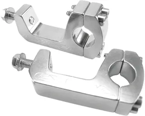 CYCRA PROBEND U-CLAMP SET STANDARD 22 MM (?") SILVER