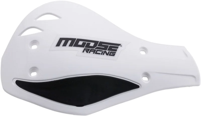 Moose Offroad HANDGUARD CONTOUR DEFLECTOR WHITE/BLACK