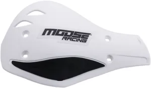 MOOSE OFFROAD HARD-PARTS HANDGUARD CONTOUR DEFLECTOR WHITE/BLACK