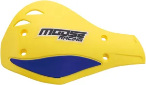 MOOSE OFFROAD HARD-PARTS HANDGUARD CONTOUR DEFLECTOR YELLOW/BLUE