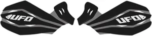 UFO UNIVERSAL CLAW HANDGUARDS BLACK