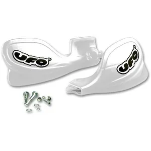 UFO HANDGUARDS HONDA CR125/250/500 WHITE