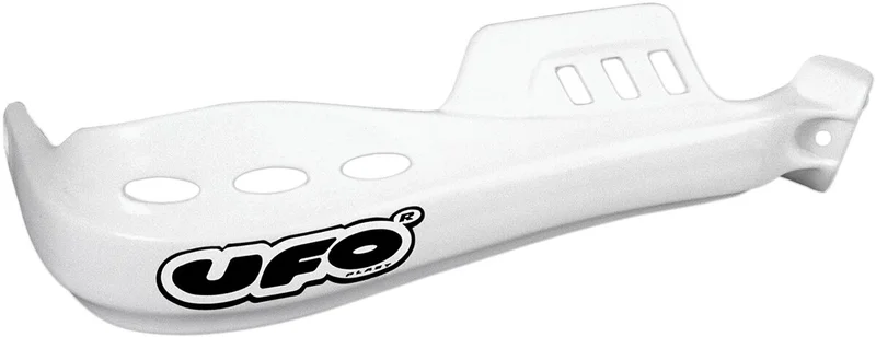 UFO OKLAHOMA UNIVERSAL HANDGUARDS FOR 22mm (7/8") BARS WHITE
