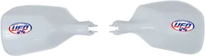 UFO VINTAGE UNIVERSAL HANDGUARDS FOR DRUMBRAKE WHITE