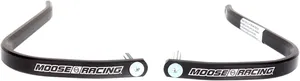 MOOSE OFFROAD HARD-PARTS ALUMINIUM HANDGUARDS BLACK 1 1/8"