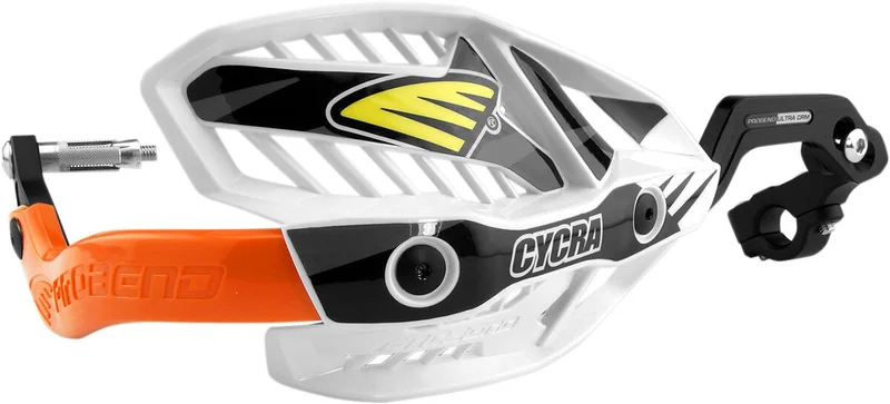 CYCRA ULTRA PROBEND CRM COMPLETE RACER PACK 7/8"(22MM) WHITE/ORANGE