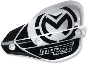 MOOSE OFFROAD HARD-PARTS ENDURO HANDGUARD SHIELD WHITE