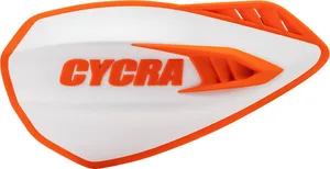CYCRA White/Orange Cyclone Handguards