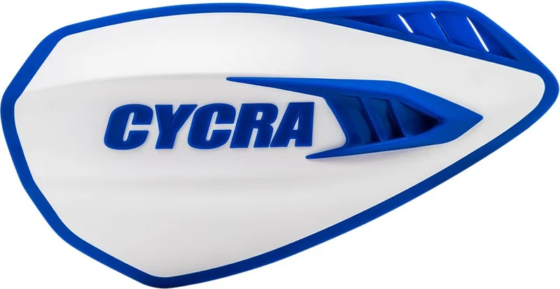 CYCRA White/Blue Cyclone Handguards