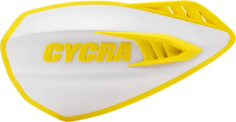 CYCRA White/Yellow Cyclone Handguards