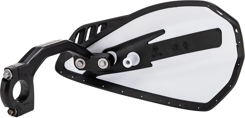 CYCRA White/Black Cyclone Handguards
